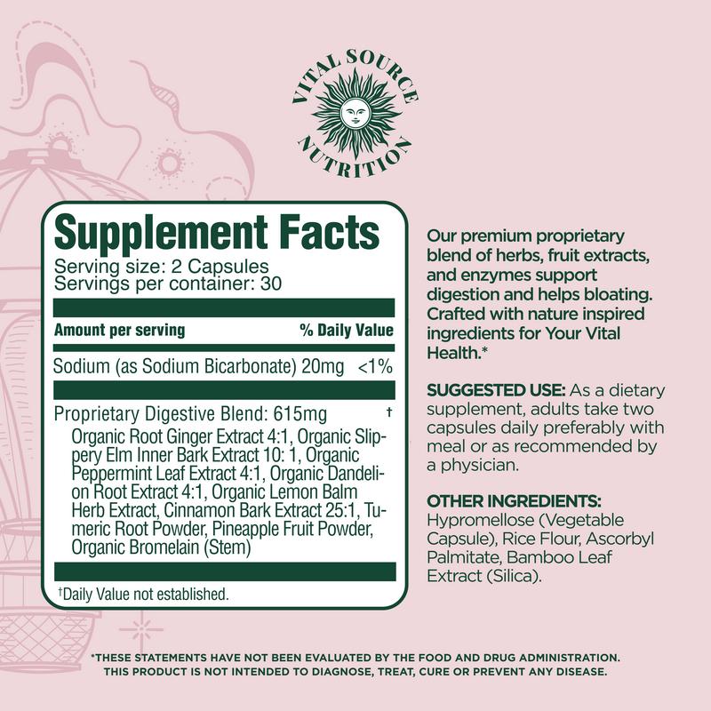 Capsules for Bloating