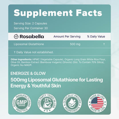 Liposomal Glutathione Capsules