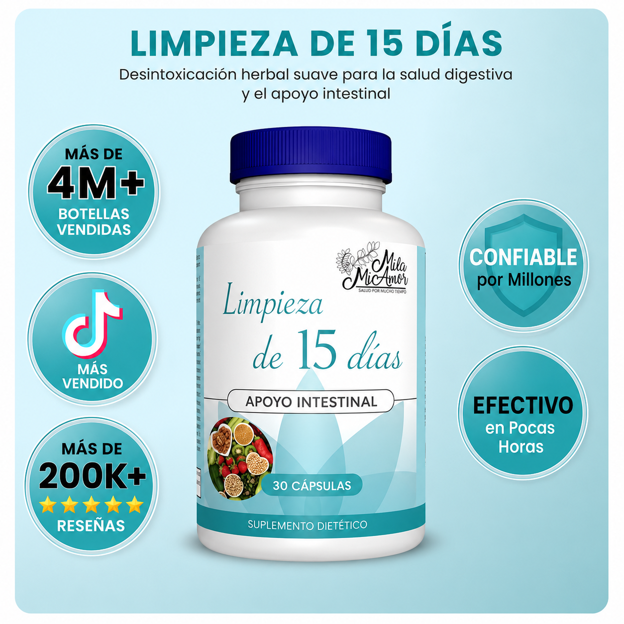 Limpieza de 15 dias