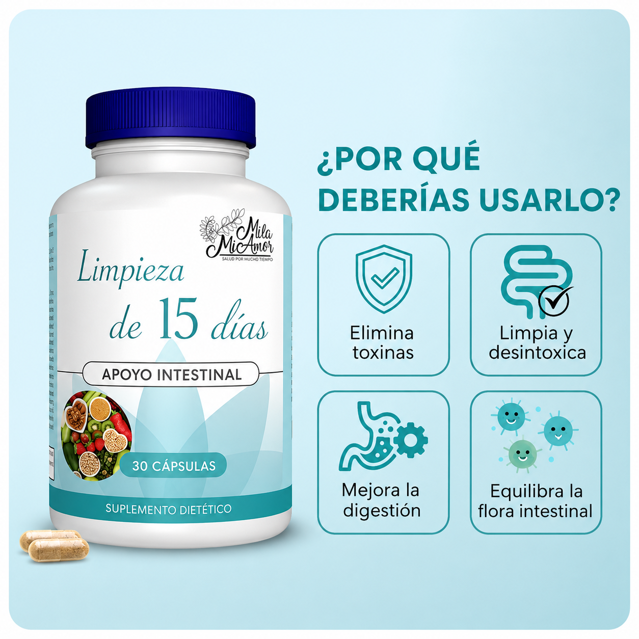 Limpieza de 15 dias